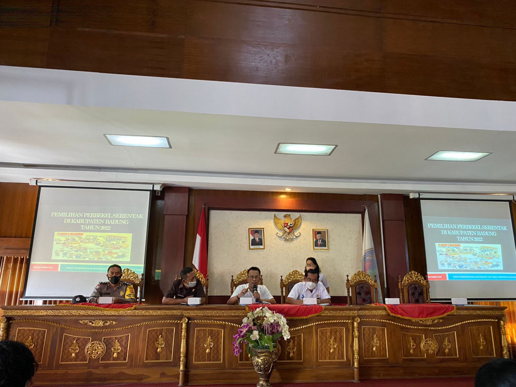 Sosialisasi Penyelenggaraan Pemilihan ,Pengangkatan dan Pemberhentian Kepala Desa Tahun 2022